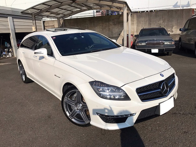 中古車 メルセデス・ベンツ CLSシューティングブレーク AMG CLS63 の中古車詳細 (41,500km, ホワイト, 神奈川県, 価格応談)  | 中古車情報・中古車検索なら【車選びドットコム（車選び.com）】