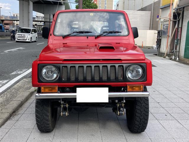 中古車 スズキ ジムニー バン HA 4WD JA11 公認 4WD 5MT の中古車詳細 (37,000km, 赤, 大阪府, 110万円) | 中古 車情報・中古車検索なら【車選びドットコム（車選び.com）】