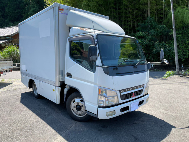 キャンター  希少サイドエアロ付 低走行 バン