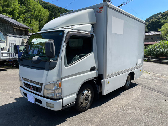 中古車 三菱ふそう キャンター 希少サイドエアロ付 低走行 バン の中古  