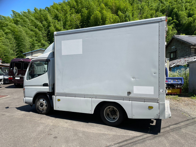 中古車 三菱ふそう キャンター 希少サイドエアロ付 低走行 バン の中古 
