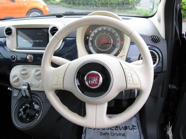 中古車 フィアット 500 1.2 8V ラウンジ ナビ☆TV☆CD☆DVD☆BT☆ETC の中古車詳細 (65,698km, ダークブルー,  愛知県, 17.6万円) | 中古車情報・中古車検索なら【車選びドットコム（車選び.com）】