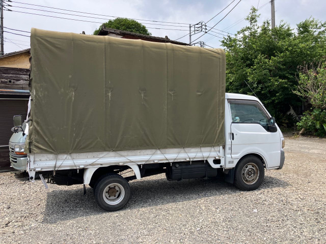 支払総額700，000円】車 マツダ ボンゴトラック 幌車 棚付-