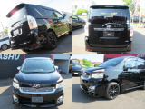 ヴォクシー 2.0 ZS 煌II 4WD HDDナビBモニター両PスラMADブラッ