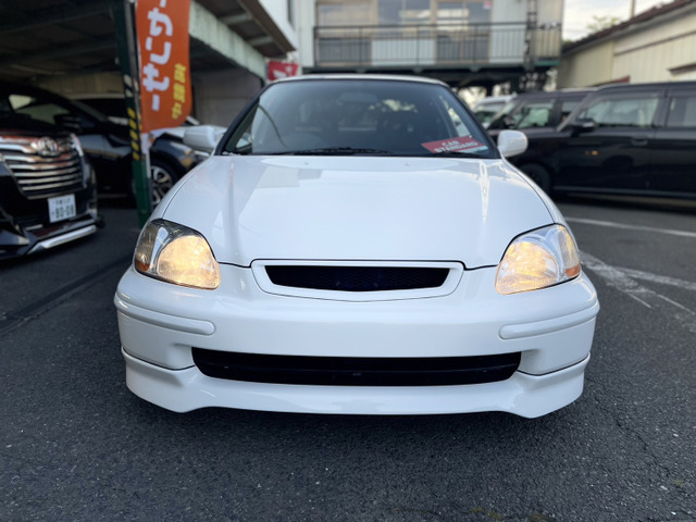 中古車 ホンダ シビック 1.6 SiR オールペン/新品車高調/ワンオフ