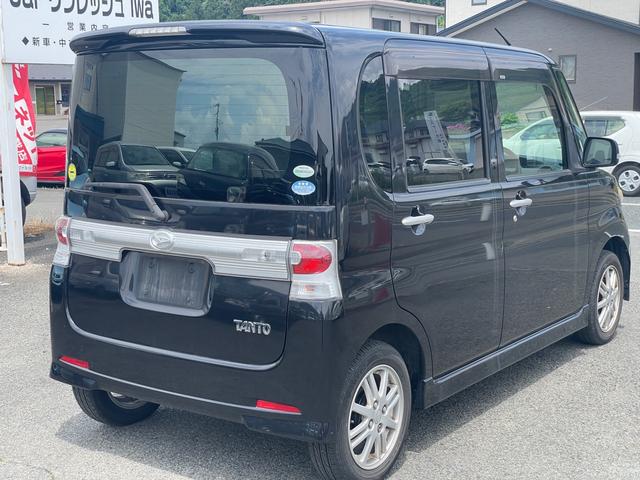 中古車 ダイハツ タントカスタム X 4WD 車検整備済 24ヶ月点検記録簿