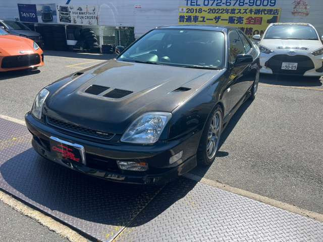 中古車 ホンダ プレリュード 2.2 SiR 4WS カーボンボンネット/車高調整