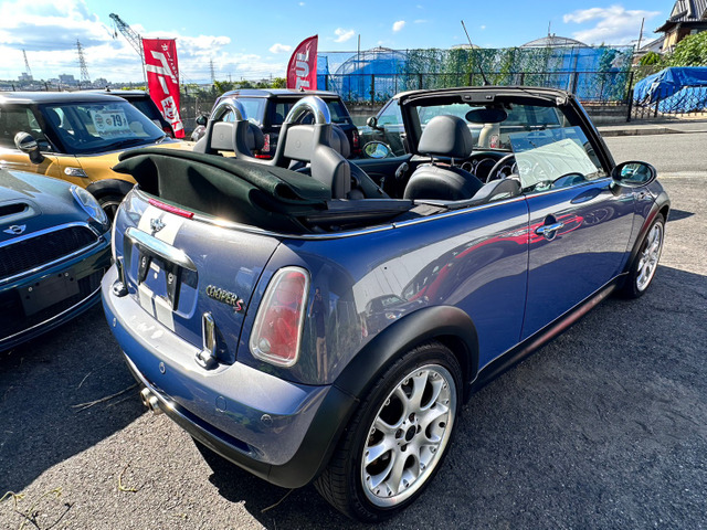 中古車 BMW MINI ミニコンバーチブル クーパーS 車検整備付 修復歴無し