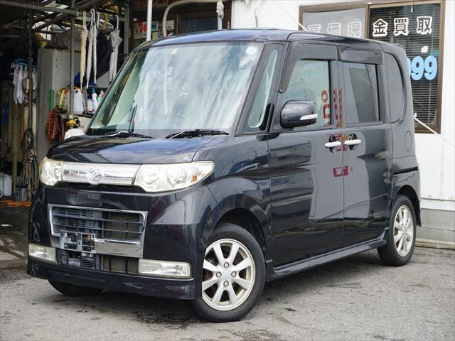 中古車 ダイハツ タントカスタム X リミテッド 左側パワースライドドアスマートキー の中古車詳細 (55,701km, ブラック, 神奈川県,  39.8万円) | 中古車情報・中古車検索なら【車選びドットコム（車選び.com）】