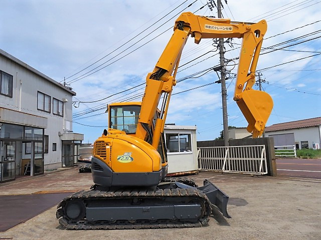 ヤンマー油圧ショベル B7-5Aクレーン仕様