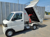 ミニキャブトラック  車検付 AC・PS付 4WDPTOダンプ