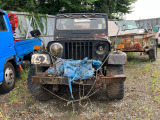 ジープ  不動車 ウィンチ リヤカー付