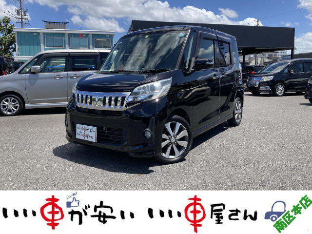 中古車 三菱 eKスペースカスタム T 禁煙☆スマキー☆HID☆ABS☆片電