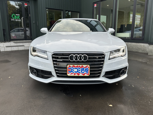 中古車 アウディ A7スポーツバック 3.0 TFSI クワトロ Sラインパッケージ 4WD ☆デモカー☆APRウルトラチャージャー☆ の中古車詳細  (38,000km, パールホワイト, 北海道, 454.2万円) | 中古車情報・中古車検索なら【車選びドットコム（車選び.com）】