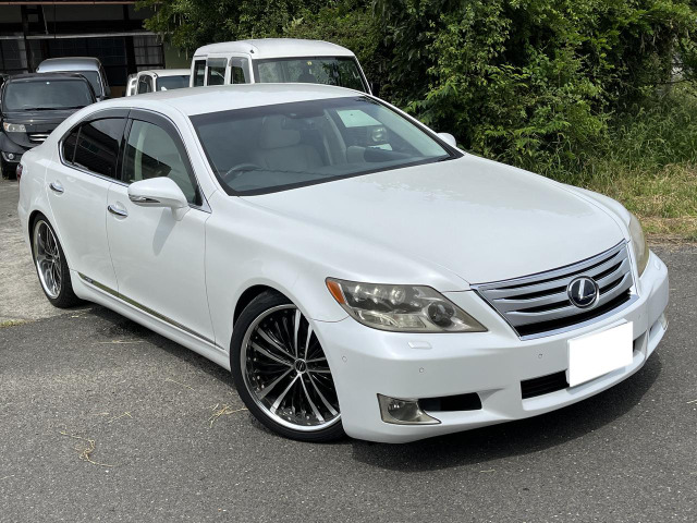 レクサス LS 600h Iパッケージ 4WD 社外20インチアルミ 純正マルチ TV