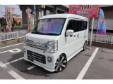 エブリイワゴン PZターボスペシャル 4WD ハイルーフ Fスポイラー 外17AW