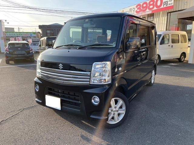 中古車 スズキ エブリイワゴン PZターボスペシャル ETC 両側パワスラ オートステップ の中古車詳細 (59,000km, ブラック, 宮崎県,  97万円) | 中古車情報・中古車検索なら【車選びドットコム（車選び.com）】