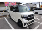 N-BOXカスタム G ターボ SSパッケージ 2トーンカラースタイル 外16AW ローダウン HID