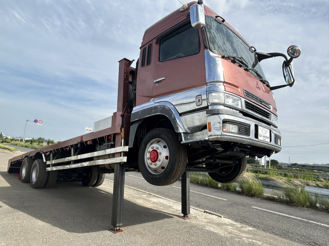 中古車 三菱ふそう スーパーグレート 予備検付!13t積みセルフ