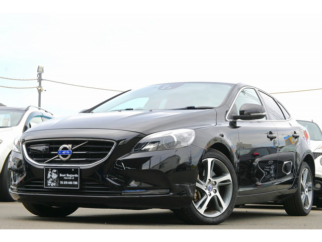 中古車 ボルボ V40 D4 ディーゼル 車検整備付 6.5万k 1オナ ナビTV の