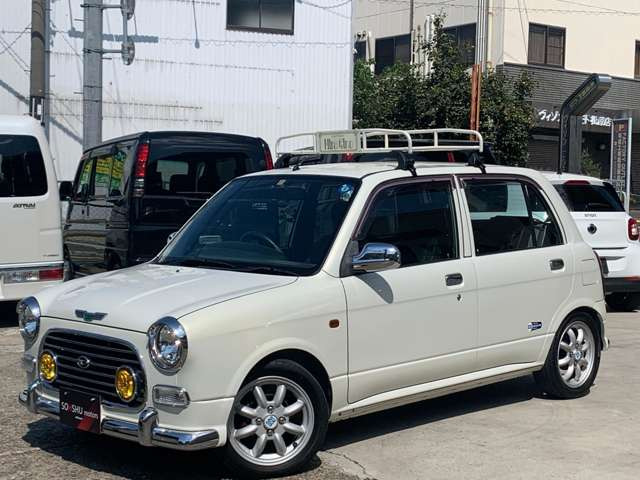 中古車 ダイハツ ミラジーノ ミニライトスペシャル 純正ルーフキャリア 