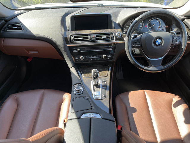 中古車 BMW 640iグランクーペ 純正HDDナビ バックカメラ ブラウン