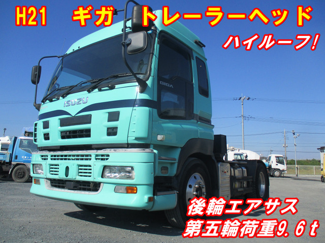 中古車 いすゞ ギガ トレーラーヘッド第五輪荷重9.6t の中古車詳細 