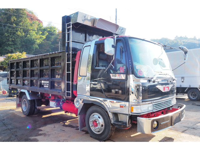 中古車 日野 レンジャー ダンプ 11.3立米 ベット付 深ロングダンプ の