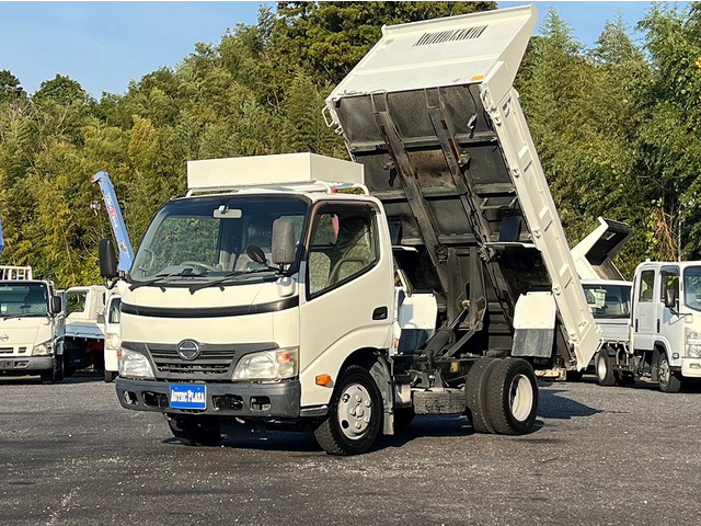 中古車 日野 デュトロ ダンプ 全低床 極東 ルーフキャリア 積載2t の中古車詳細 (185,467km, ホワイト, 茨城県, 135.8万円)  | 中古車情報・中古車検索なら【車選びドットコム（車選び.com）】