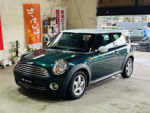 中古車 BMW MINI ミニ クーパー 予備検付/保証付/自社ローン/独自ローン の中古車詳細 (49,412km,  ブリティッシュレーシンググリーン, 千葉県, 40.8万円) | 中古車情報・中古車検索なら【車選びドットコム（車選び.com）】