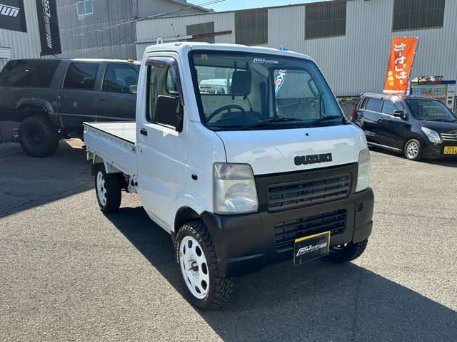 中古車 スズキ キャリイ KC エアコン パワステ 4WD リフトアップ