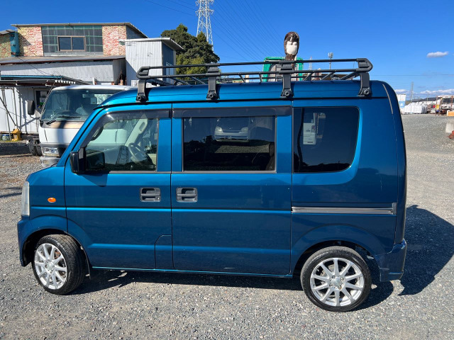 中古車 スズキ エブリイ ジョイン ハイルーフ ルーフキャリア付き の中古車詳細 (82,500km, グリーン, 静岡県, 42万円) | 中古 車情報・中古車検索なら【車選びドットコム（車選び.com）】