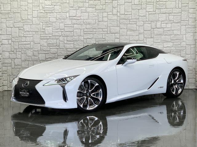 中古車 レクサス LC 500h Lパッケージ LEXUSセーフティ+/マクレビ/HUD