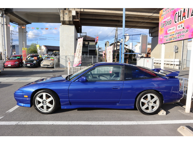 中古車 日産 180SX 2.0 タイプS 後期モデル ブルー全塗装 5MT の中古車