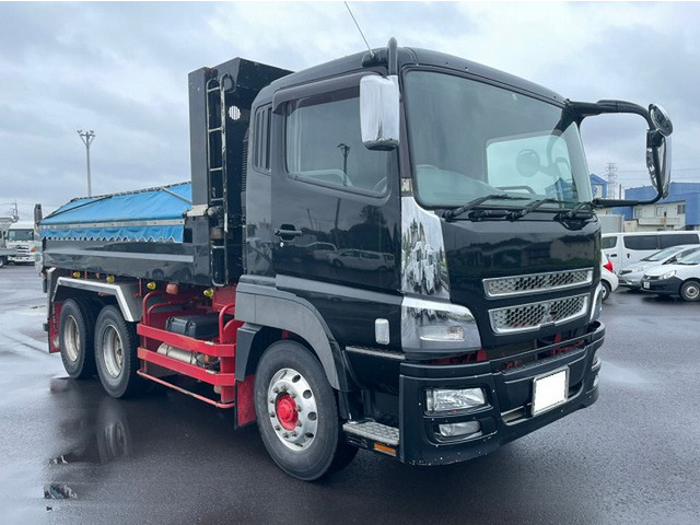 三菱ふそう スーパーグレート ダンプ ☆8.6トン積載☆極東製510