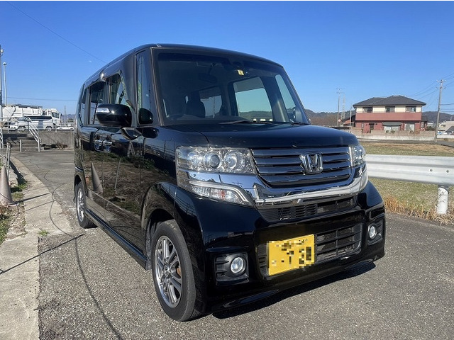 N-BOXカスタム G SSパッケージ 両側パワスラレンタカー試乗後購入OK