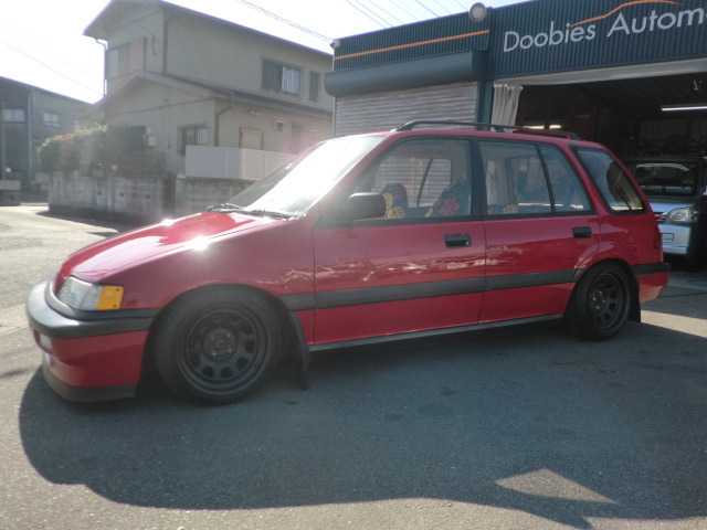 中古車 ホンダ シビックシャトル 1.6 ビーグル 4WD の中古車詳細 (188,000km, レッド, 福岡県, 152万円) | 中古車情報・中古 車検索なら【車選びドットコム（車選び.com）】