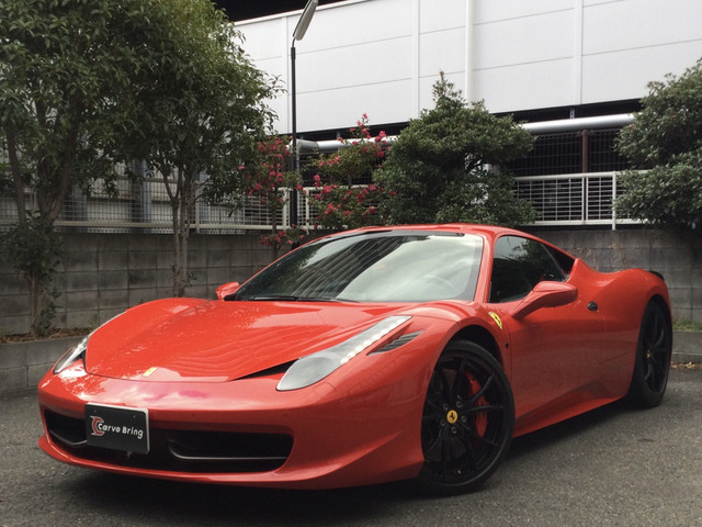 フェラーリ 458イタリア F1 DCT フロントリフティング カーボンステア