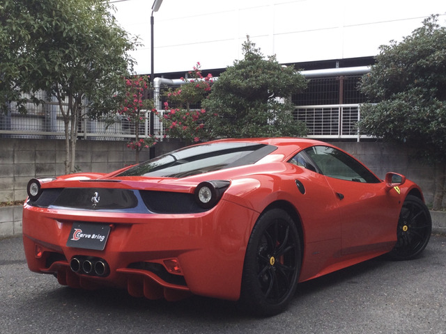 フェラーリ 458イタリア F1 DCT フロントリフティング カーボンステア