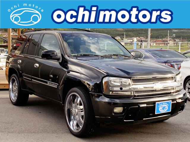 中古車 シボレー トレイルブレイザー LT 4WD HDDナビ/ETC/ウォークスルー/CD の中古車詳細 (149,000km, ブラック,  広島県, 50万円) | 中古車情報・中古車検索なら【車選びドットコム（車選び.com）】