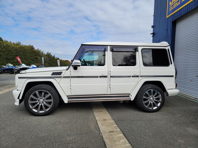 中古車 メルセデス・ベンツ Gクラス AMG G55 ロング 4WD ARTフルキット カスタム の中古車詳細 (147,401km, ホワイト,  福岡県, 550万円) | 中古車情報・中古車検索なら【車選びドットコム（車選び.com）】