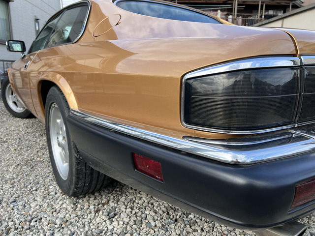 ジャガー XJ-Sクーペ XJ-S 4.0 ブロンズ全塗装 ウッドステアリング の
