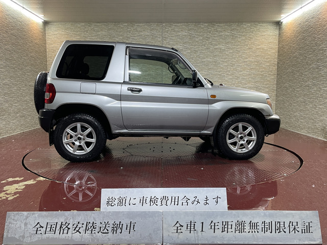 中古車 三菱 パジェロイオ 1.8 ZR 4WD 1年保証 MT 寒冷地仕様 禁煙 の ...