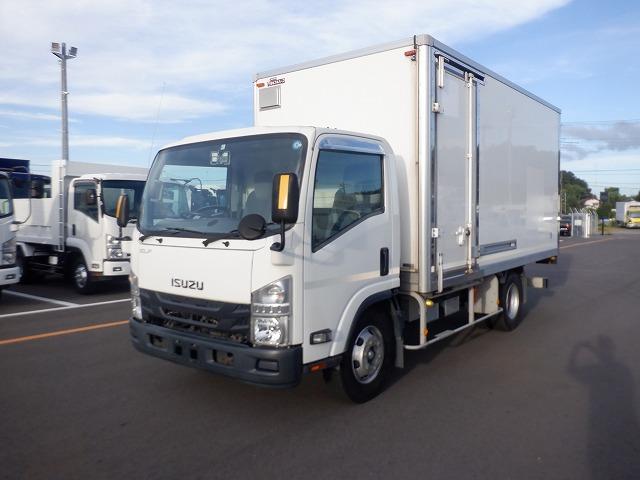 エルフ  3.8t オートマ ワイドロング アルミバン オートフロア付き