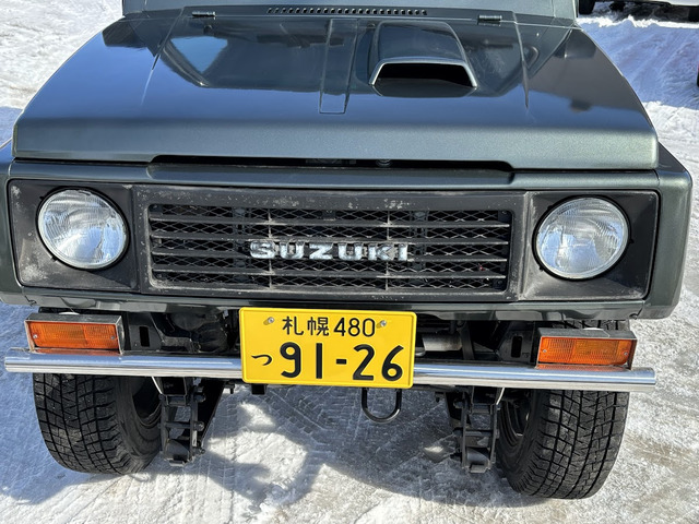 中古車 スズキ ジムニー バン HC 4WD 全塗装済み 天張り・ドア内張新品 の中古車詳細 (218,100km, グリーン, 北海道,  127万円) | 中古車情報・中古車検索なら【車選びドットコム（車選び.com）】