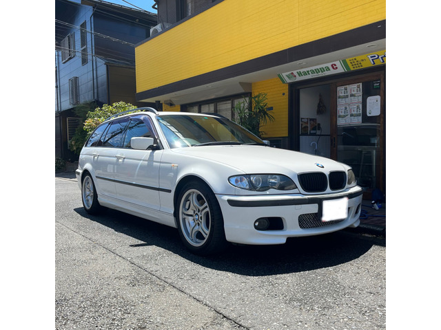 中古車 BMW 3シリーズツーリング 318i Mスポーツ E46後期のMスポーツ美車アルピン白 の中古車詳細 (81