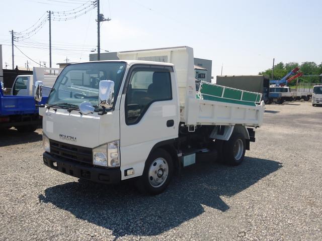 いすゞ エルフ 3トンダンプ低床強化 の中古車詳細 (75,000km, ホワイト 