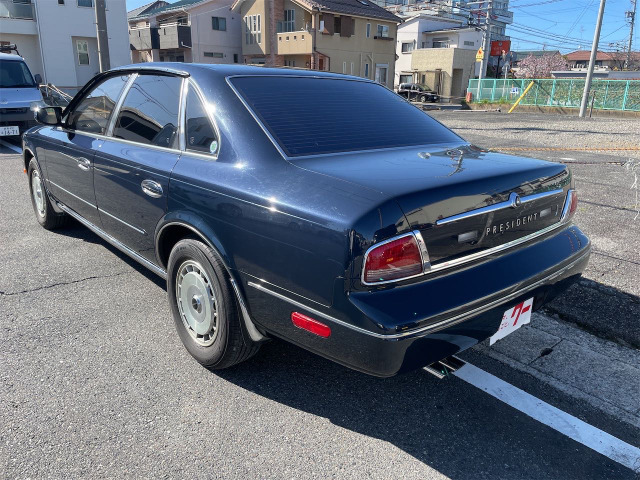 中古車 日産 プレジデント 4.5 JS タイプS 法人ワンオーナー バネサス の中古車詳細 (155,000km, ダークブルー, 岐阜県,  58万円) | 中古車情報・中古車検索なら【車選びドットコム（車選び.com）】