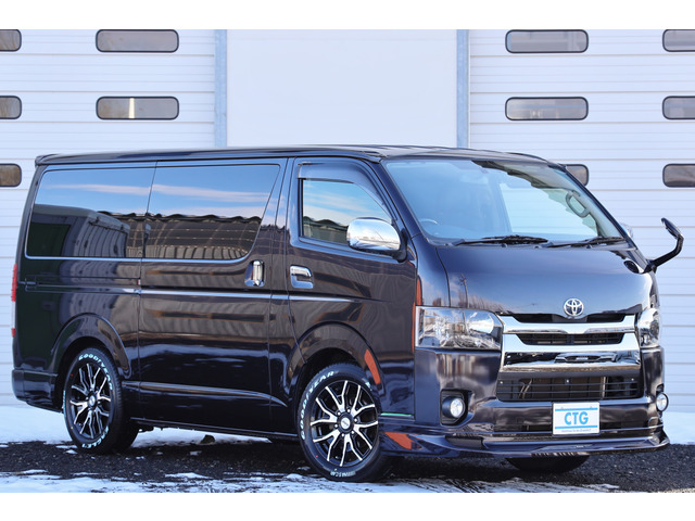 中古車 トヨタ ハイエースバン 3.0 スーパーGL ダークプライム ロング ディーゼル 4WD の中古車詳細 (135,000km, ダークブルー,  北海道, 318万円) | 中古車情報・中古車検索なら【車選びドットコム（車選び.com）】