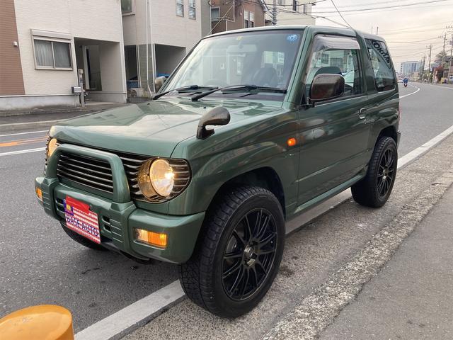 中古車 三菱 パジェロミニ VR-II 4WD MT カセット アルミホイール エアコン の中古車詳細 (97,000km, ファーブルグリーンII,  神奈川県, 49万円) | 中古車情報・中古車検索なら【車選びドットコム（車選び.com）】